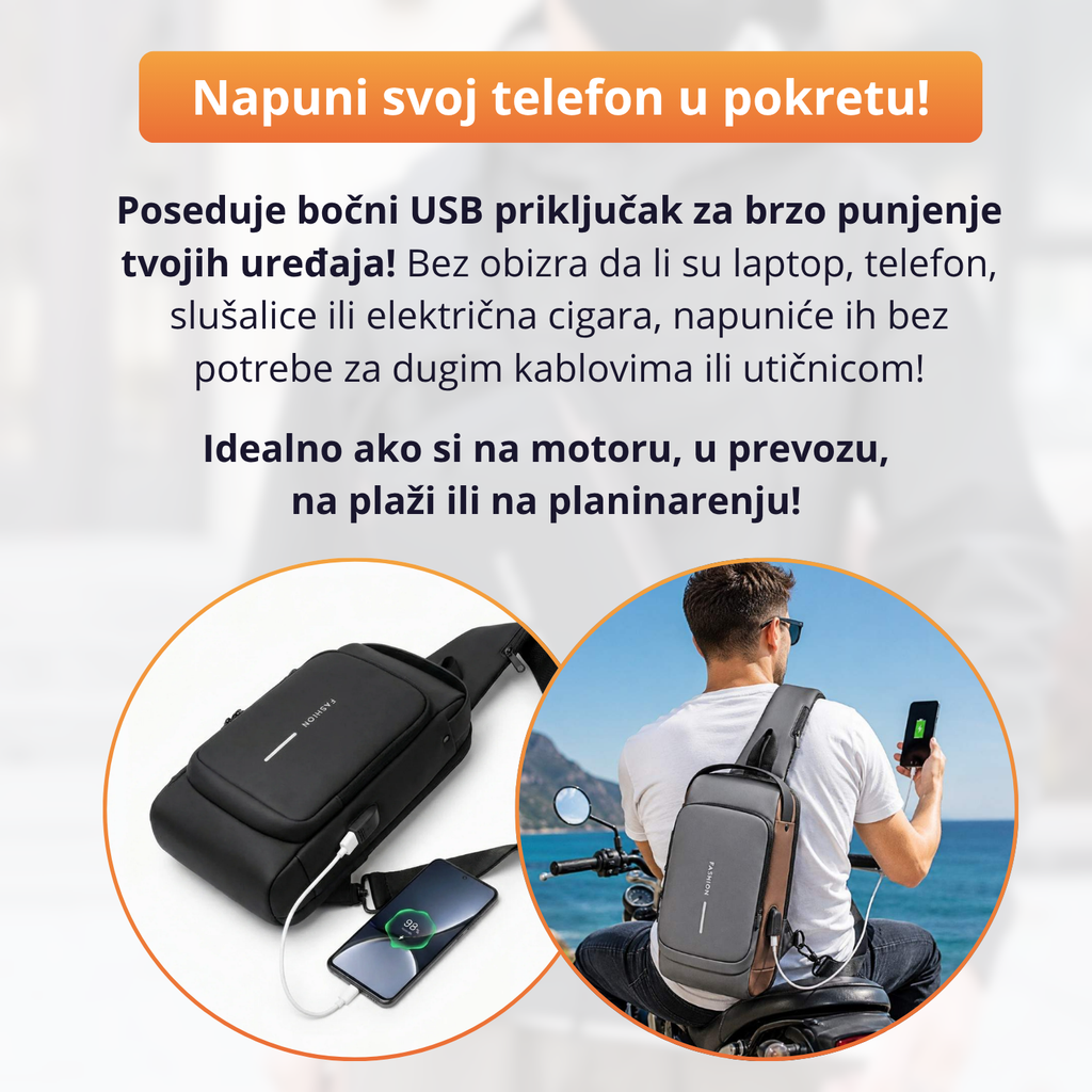 LockBag - Vodootporna torba sa zaštitnom bravom