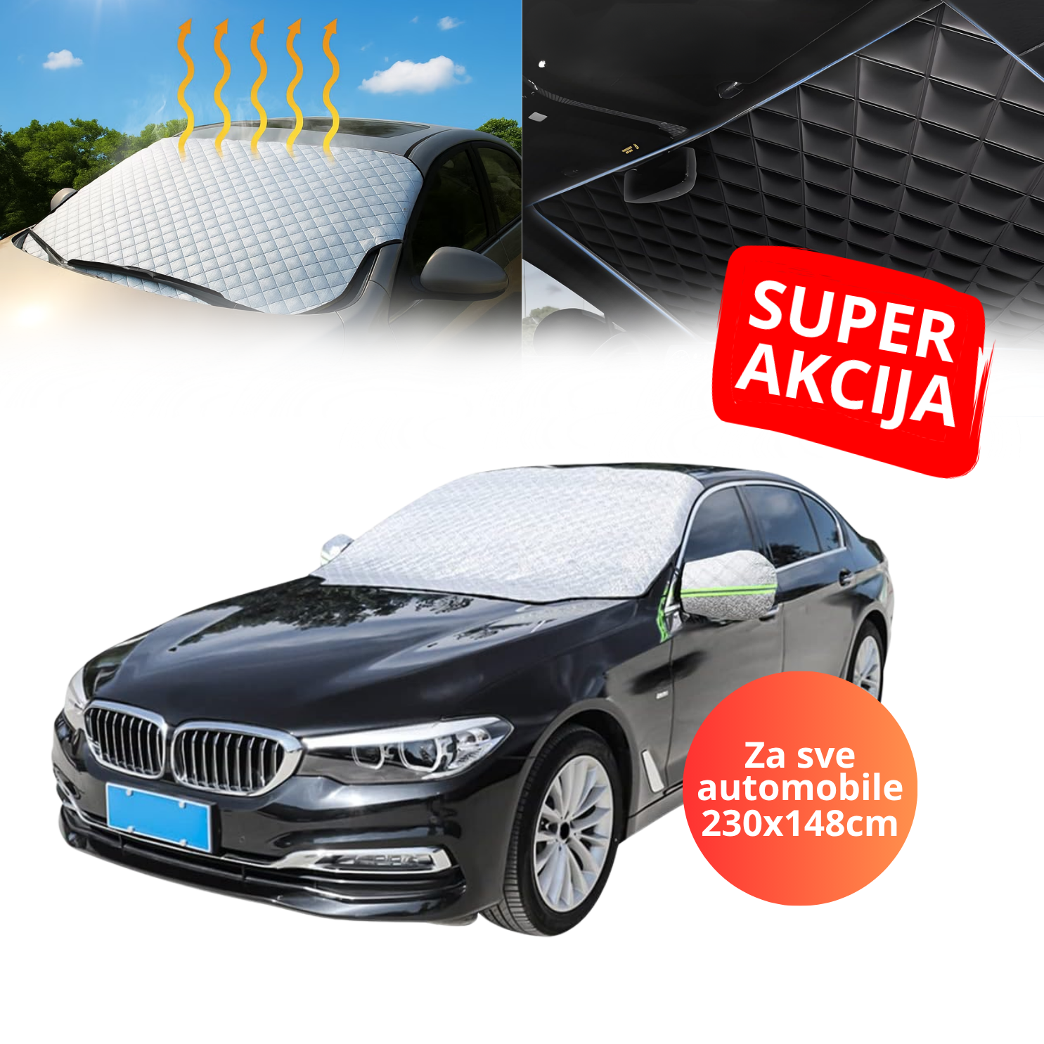 CarGuard - Reflektivna cerada za šoferku