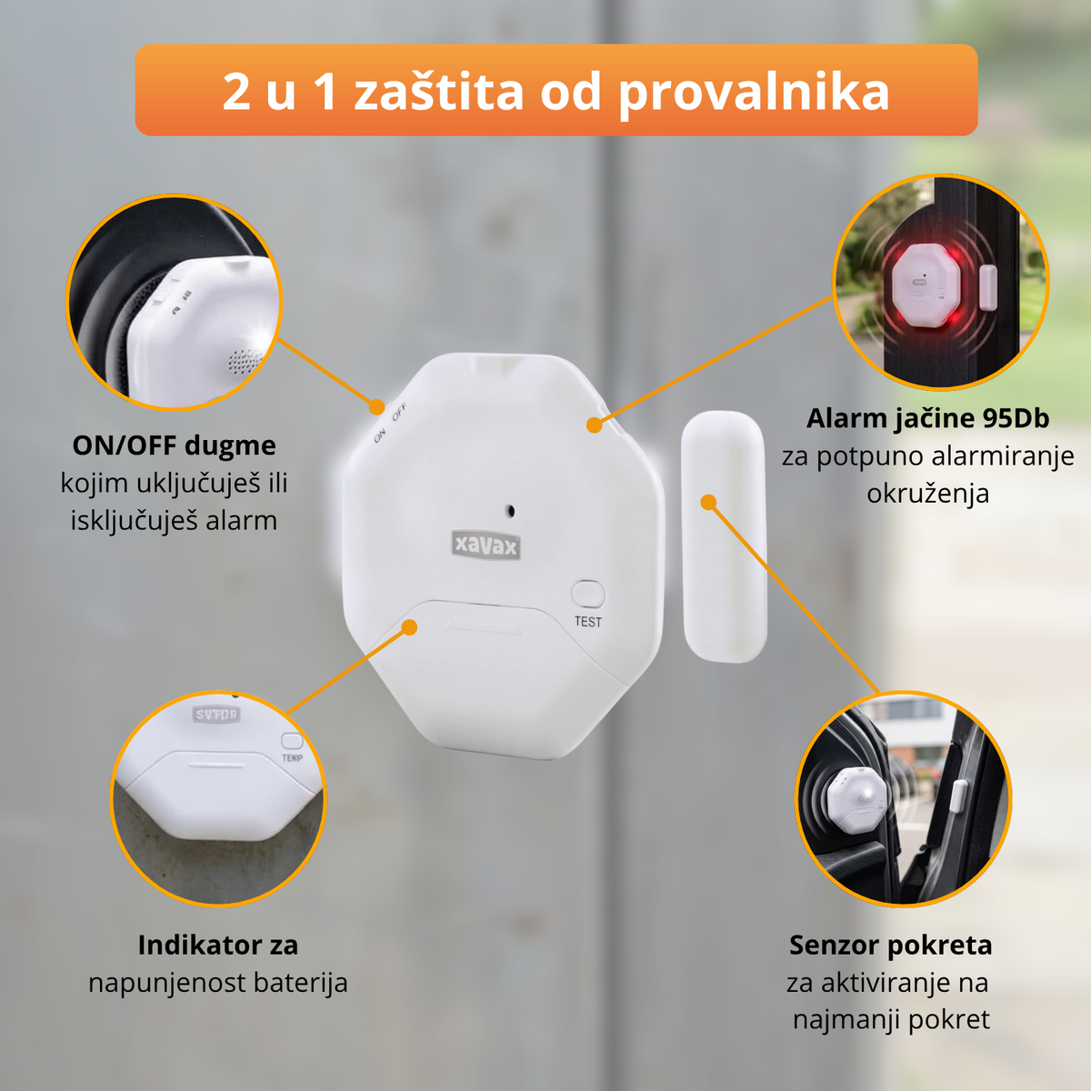 AlertPlus - Ultra snažni neprimetni alarm 1+1 Gratis