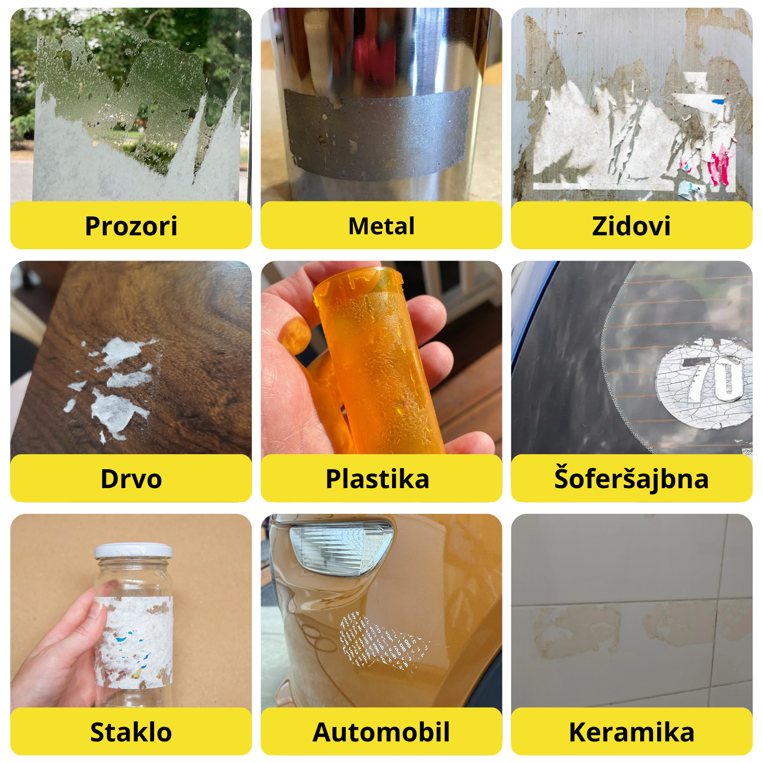 GlueRemove -  Sprej za uklanjanje lepka i nalepnica (500ml+500ml)