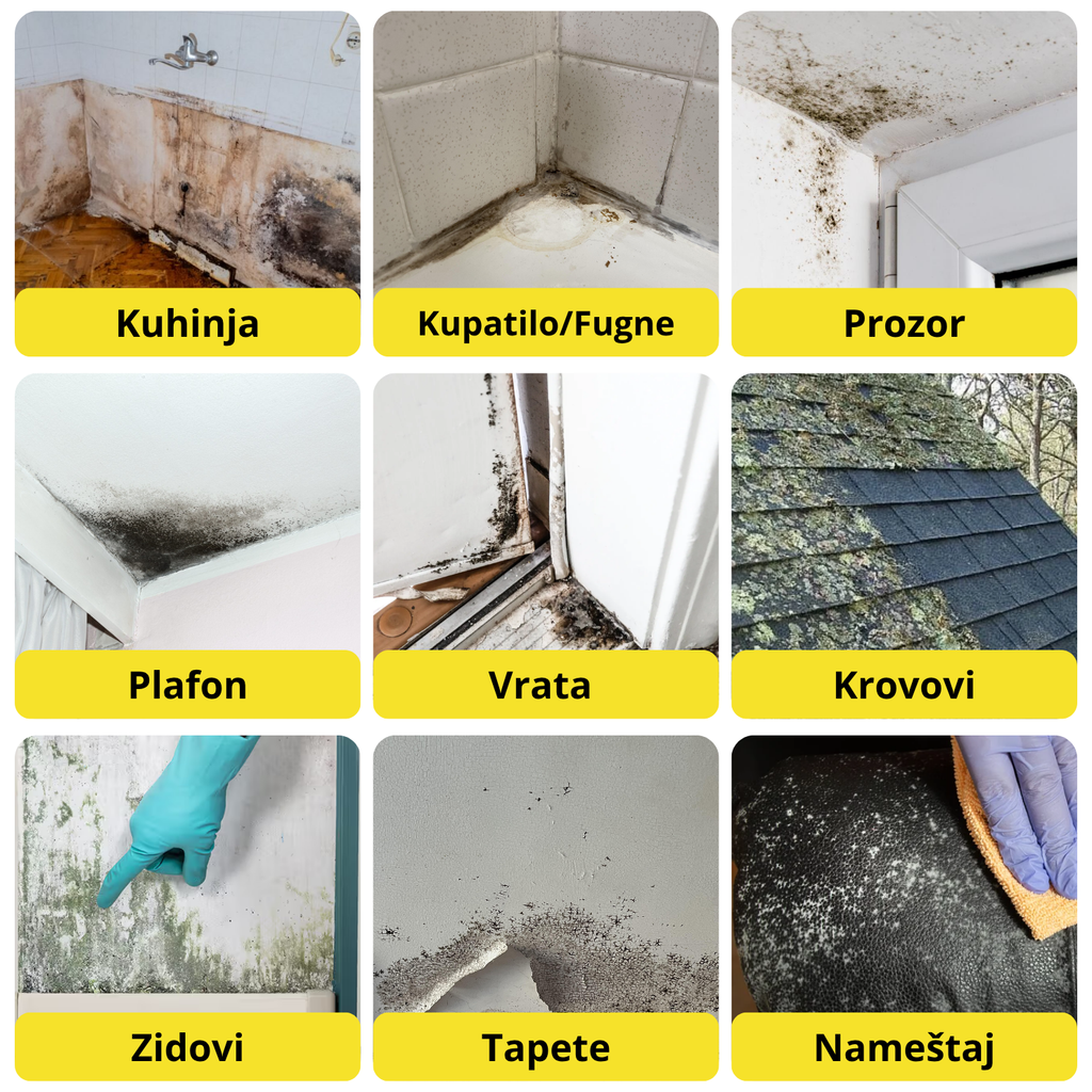 Durafix Mold - Sredstvo za uništavanje buđi i plesni (500ml+500ml)