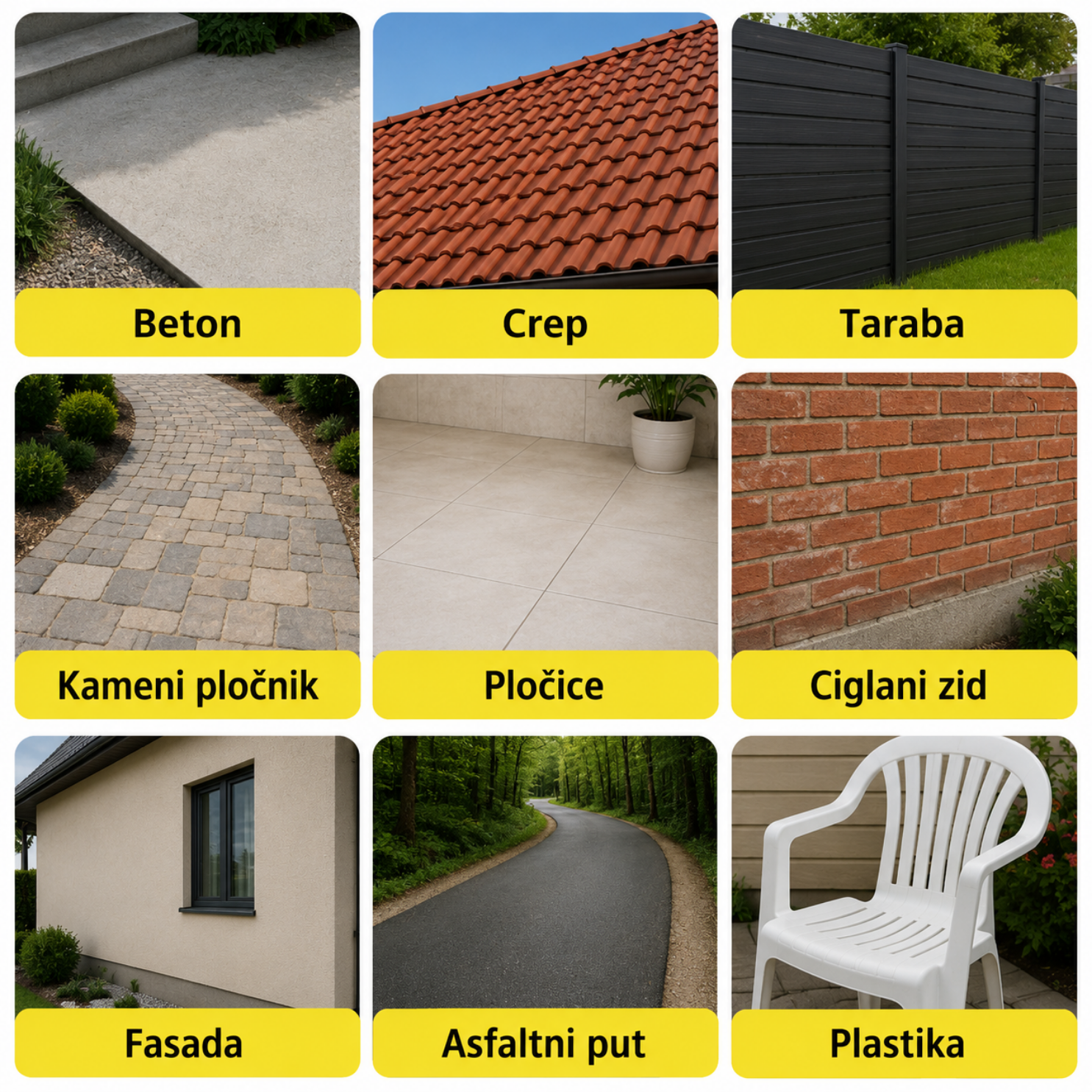 Sprej za čišćenje betona 1 + 1 GRATIS