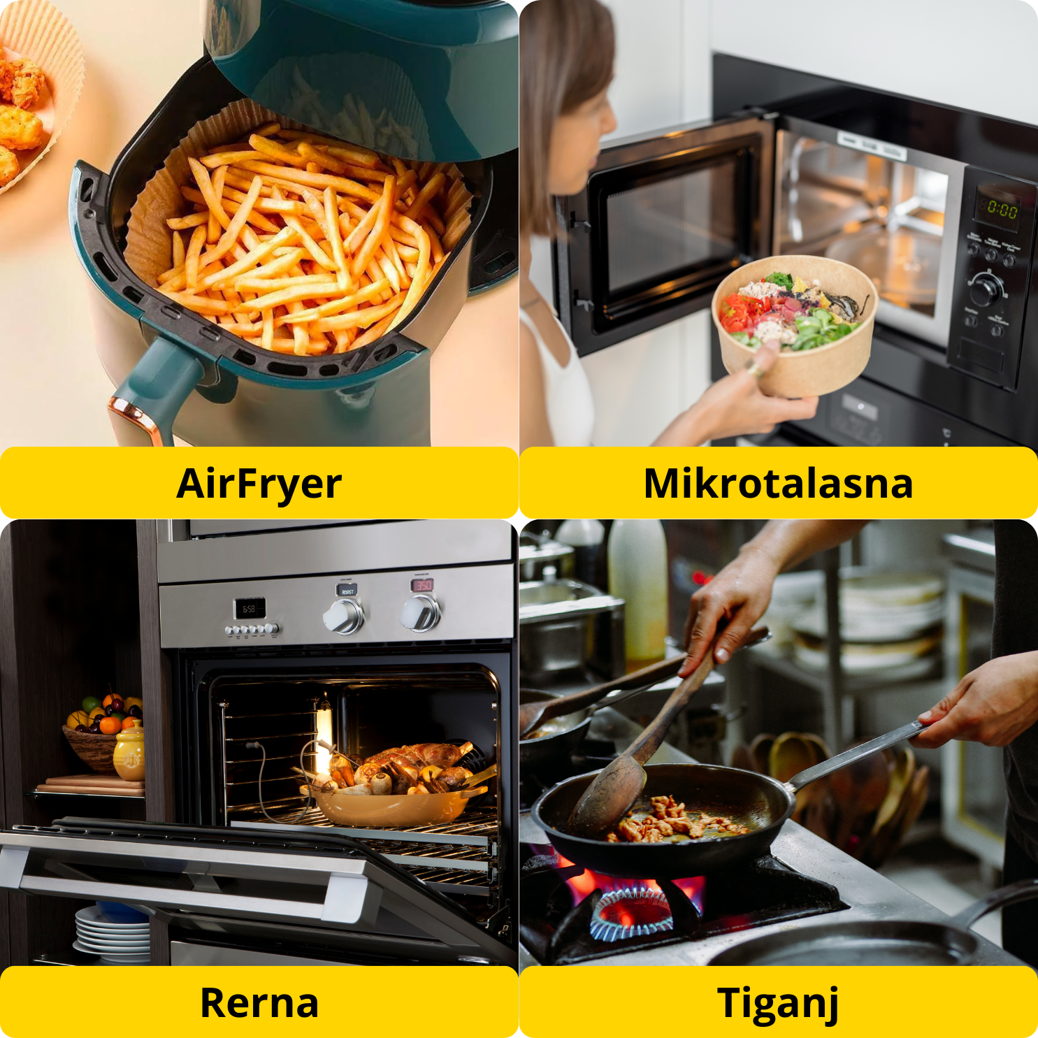 Papirne korpice za AirFryer