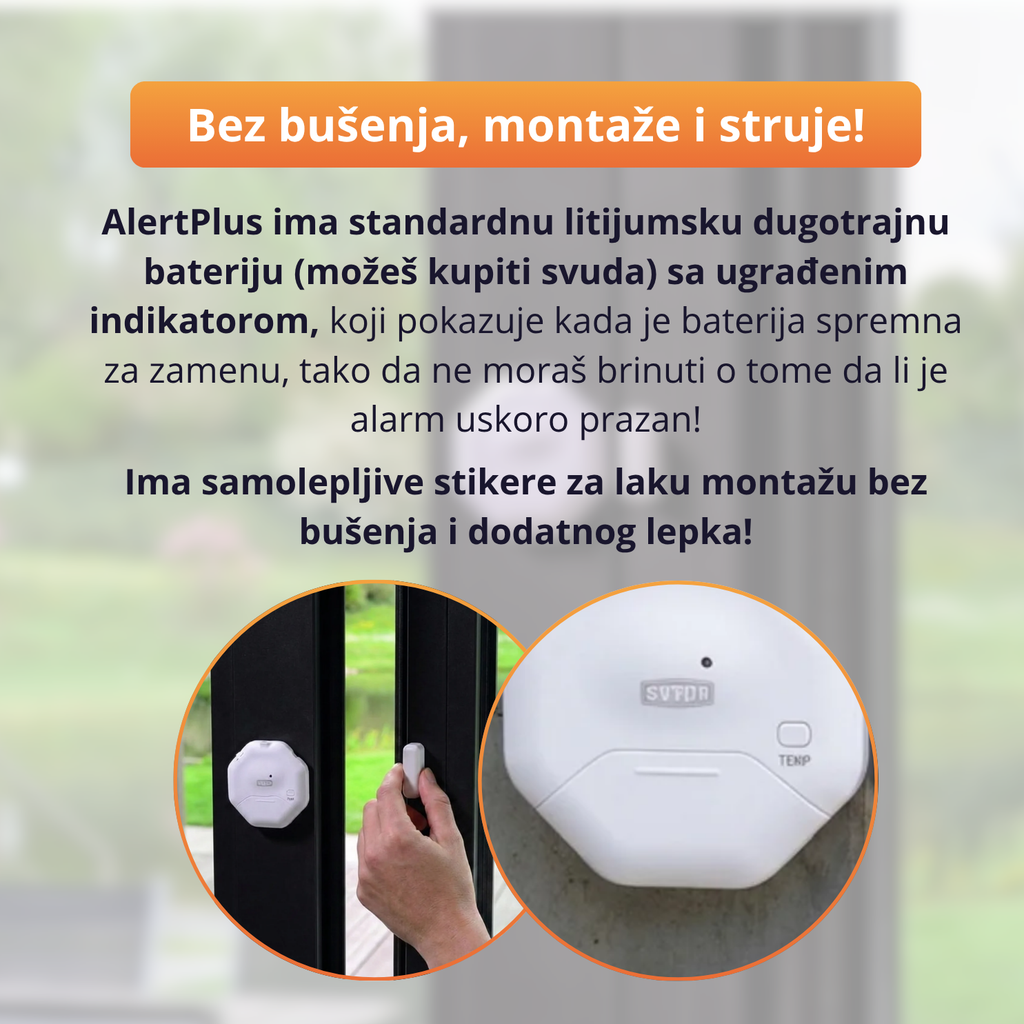AlertPlus - Ultra snažni neprimetni alarm 1+1 Gratis