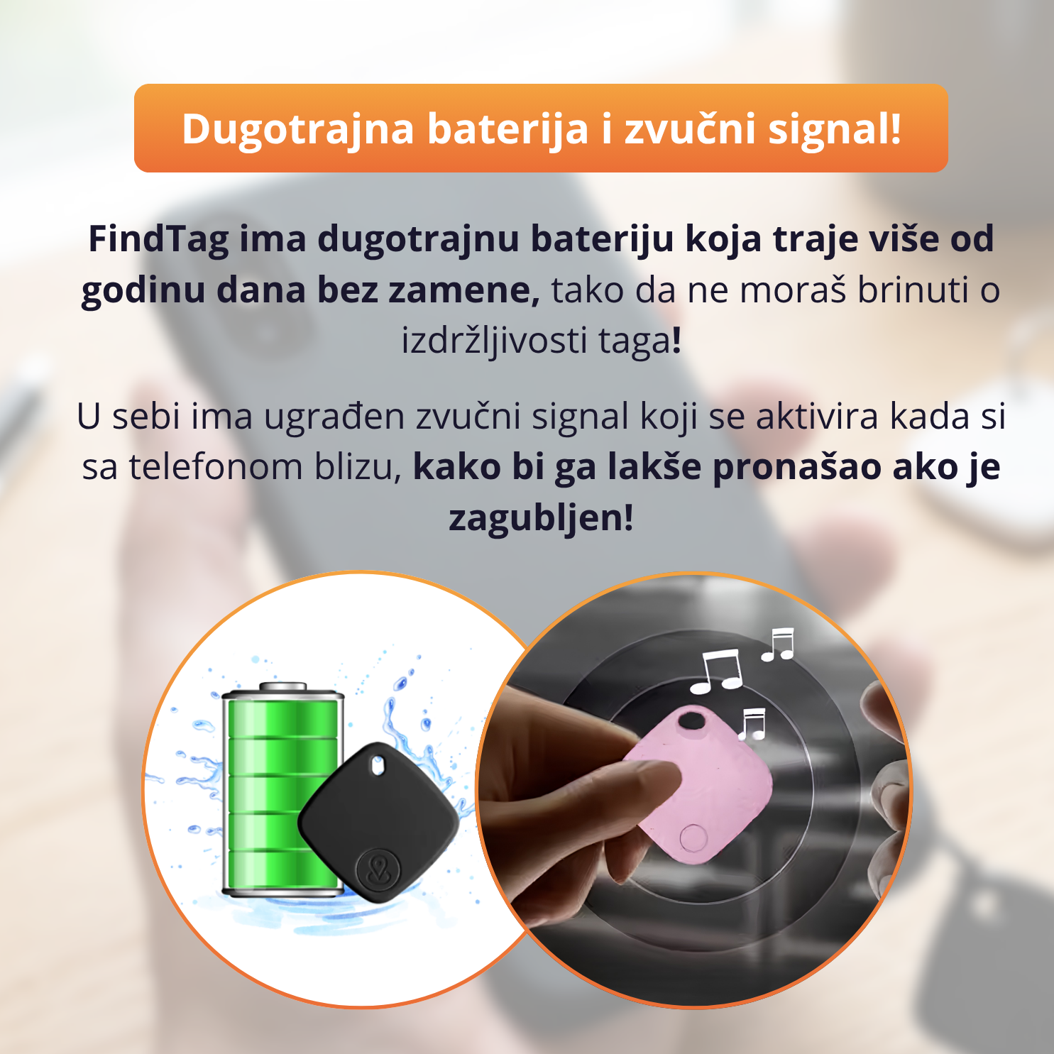 Find Tag - tag za praćenje