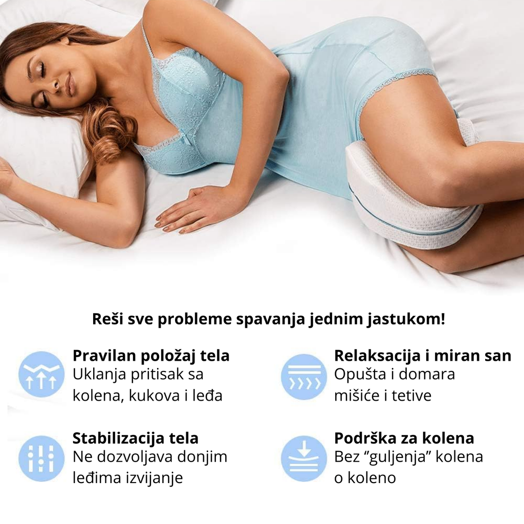SanMed - Jastuk za pravilno spavanje 1 + 1