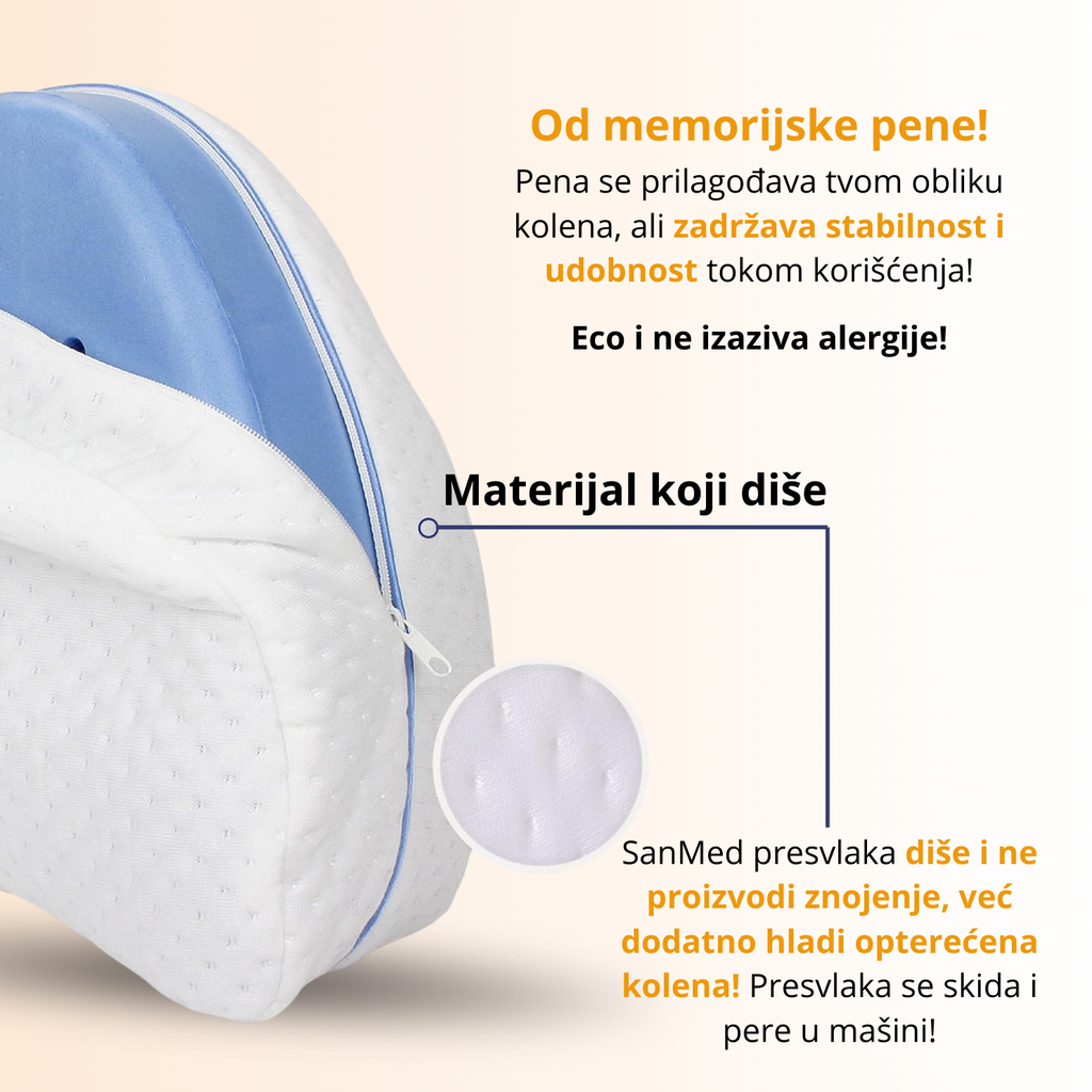SanMed - Jastuk za pravilno spavanje 1 + 1