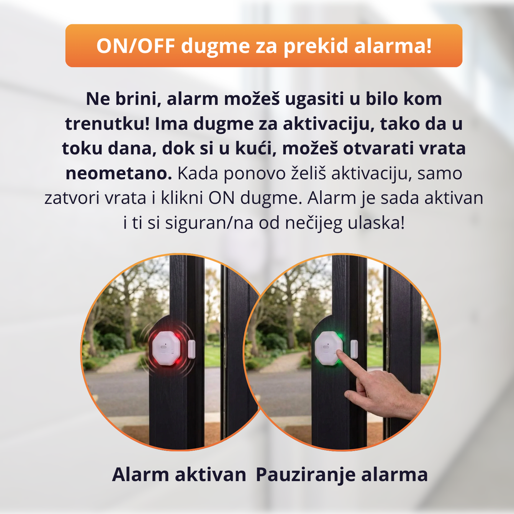 AlertPlus - Ultra snažni neprimetni alarm 1+1 Gratis