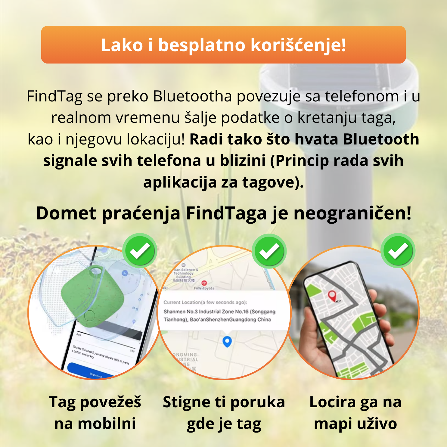 Find Tag - tag za praćenje