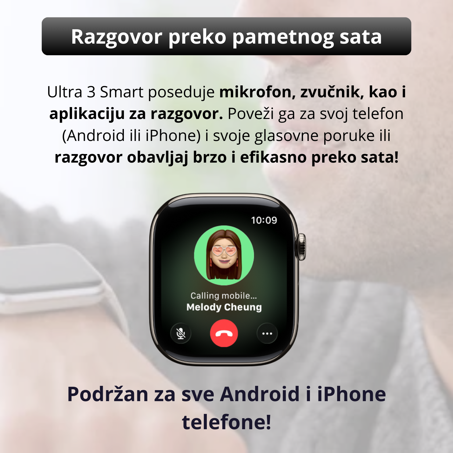 Ultra 3 Smart - Pametni sat sa 7 narukvica