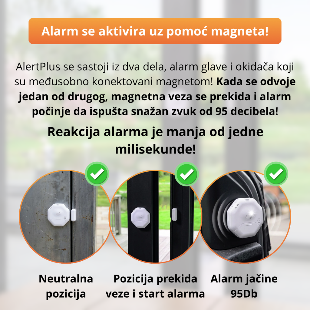 AlertPlus - Ultra snažni neprimetni alarm 1+1 Gratis