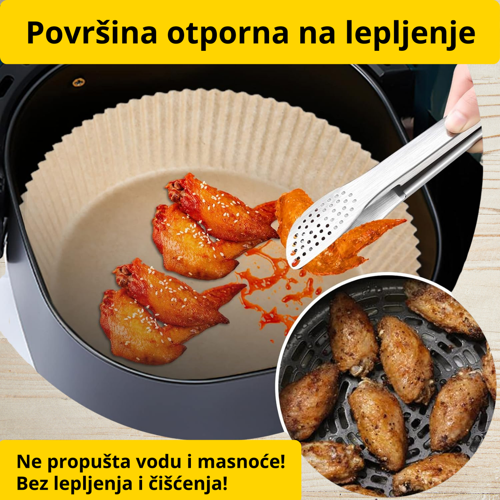 Papirne korpice za AirFryer