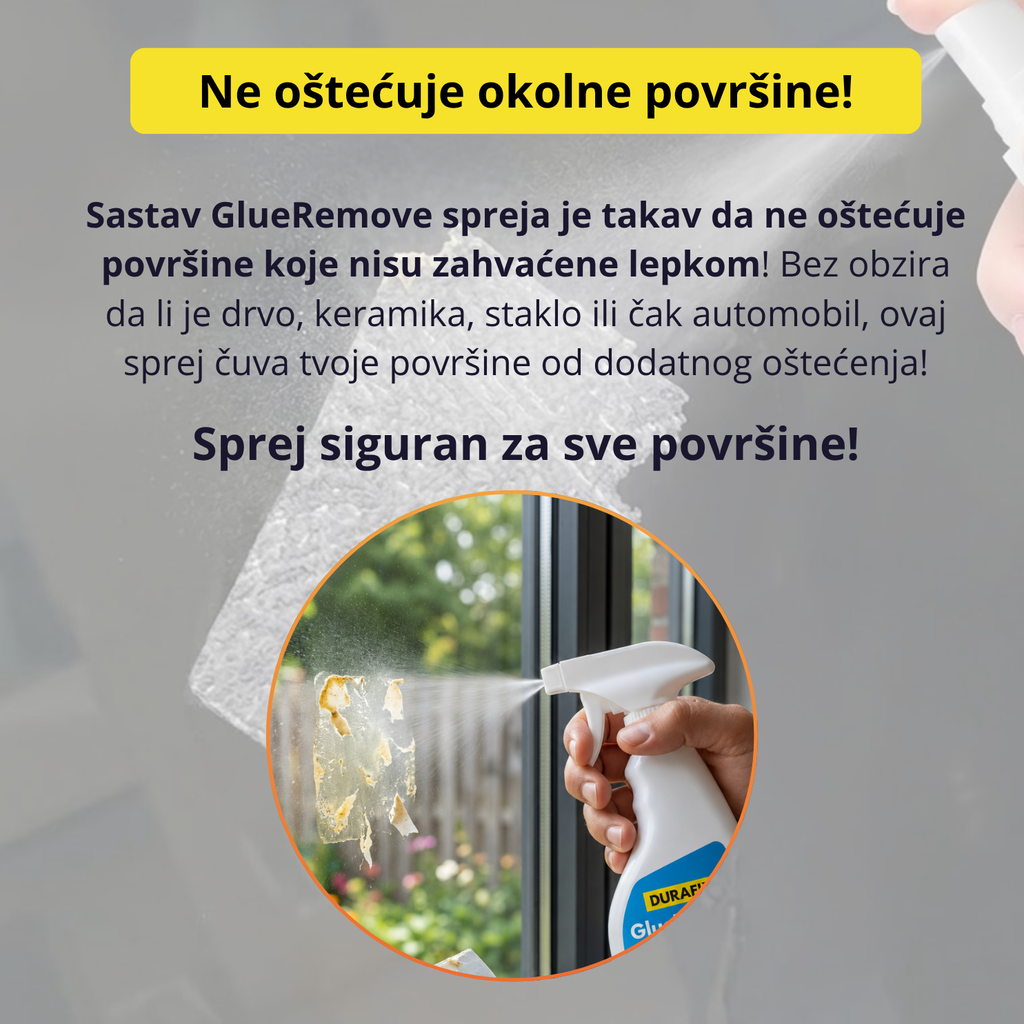 GlueRemove -  Sprej za uklanjanje lepka i nalepnica (500ml+500ml)