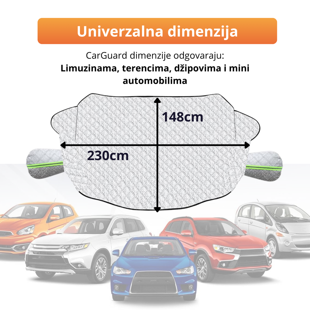 CarGuard - Reflektivna cerada za šoferku