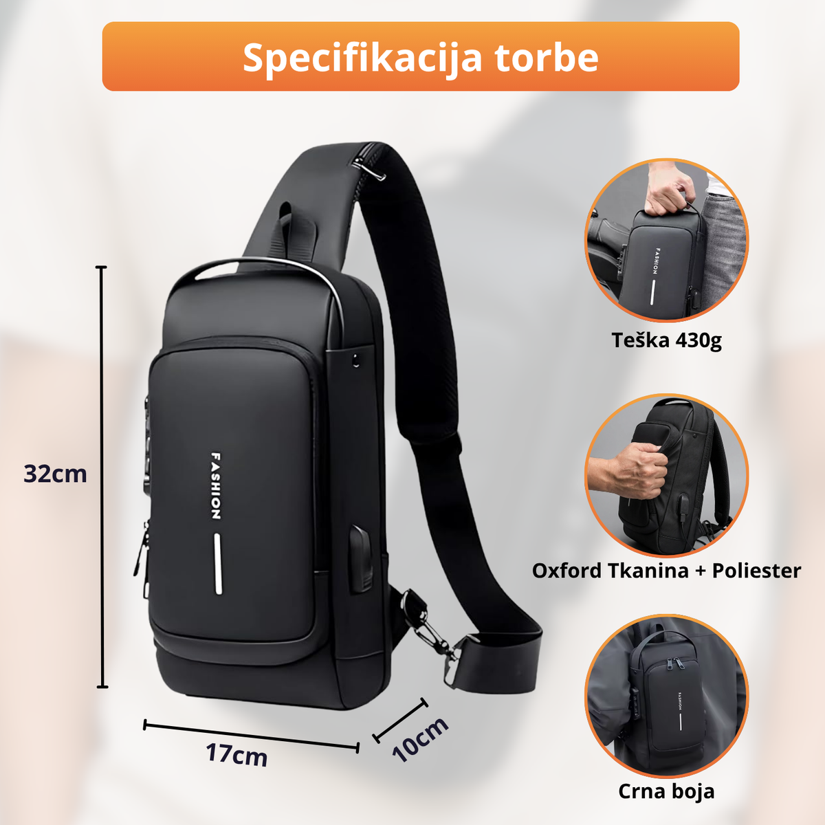 LockBag - Vodootporna torba sa zaštitnom bravom