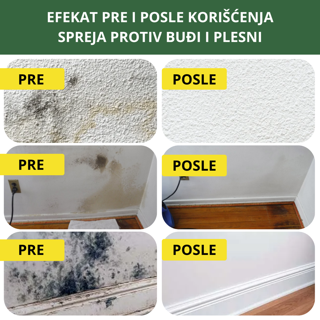 Durafix Mold - Sredstvo za uništavanje buđi i plesni (500ml+500ml)